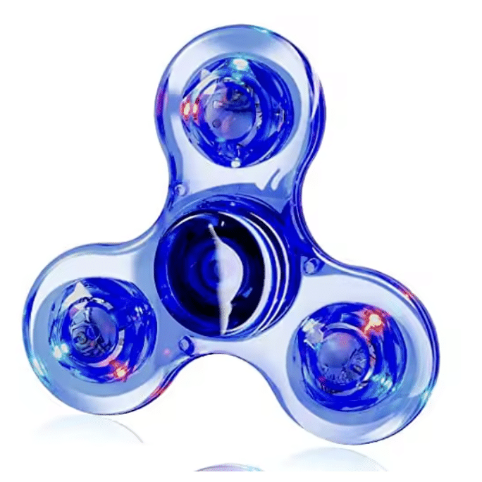 Hand spinner lumineux